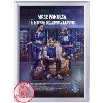 A-Z Reklama CZ plakátový klaprám s protipožární certifikací B1 profil 25 mm ostrý roh A3 – Zboží Živě