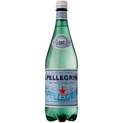 S.Pellegrino Acqua Panna SAN PELLEGRINO ŠUMIVÁ MINERÁLNÍ VODA 1000 ml – Zboží Dáma