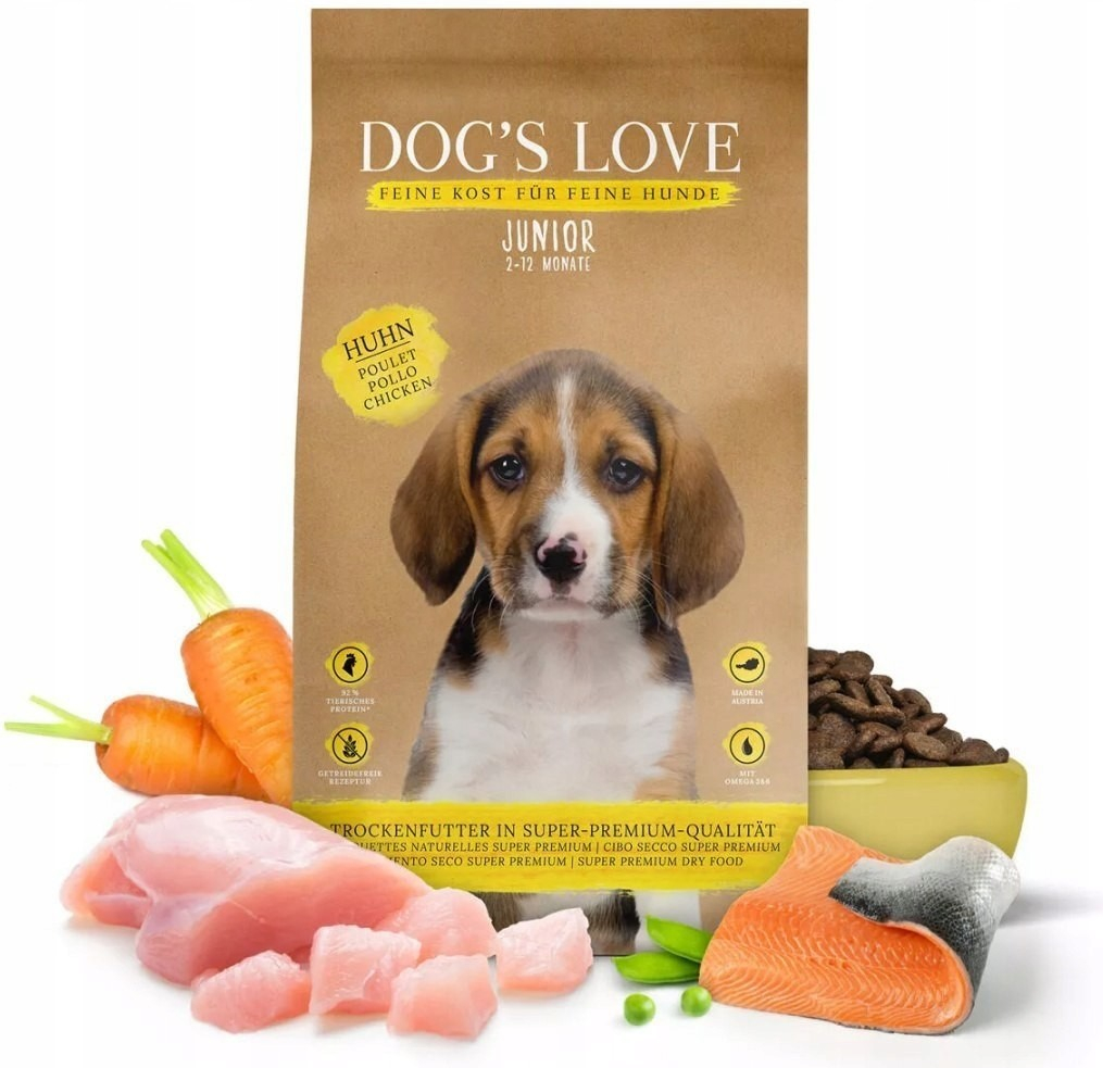 Dog\'s Love Junior Kuře 2 kg