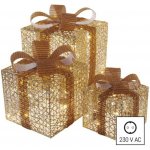 Emos DCFC14 LED dárky 3 velikosti vnitřní teplá bílá 1550000075 – Hledejceny.cz