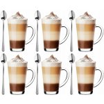 Glasmark Sklenice na latte lžičkami 12 x 300 ml – Sleviste.cz