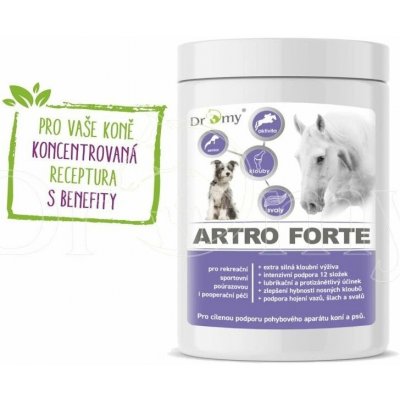 DROMY Artro kloubní výživa pro koně s MSM a kolagenem 0,75 kg – Hledejceny.cz