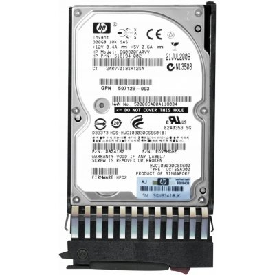 HP 300GB, 2,5", 10000rpm, 493083-001 – Hledejceny.cz