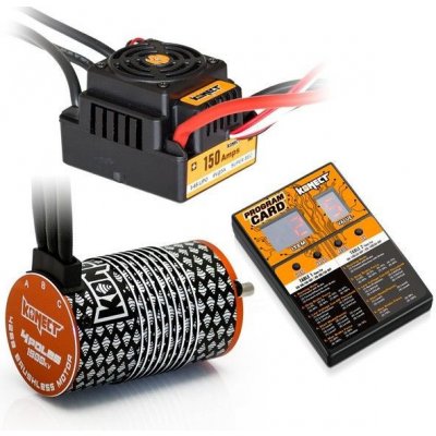 KONECT COMBO BRUSHLESS 150Amp WP s 4P 4268SL 1900Kv motorem + programovací karta – Zboží Mobilmania