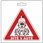 Compass Samolepka DÍTĚ V AUTĚ (105 x 120 mm), 34490 – Hledejceny.cz