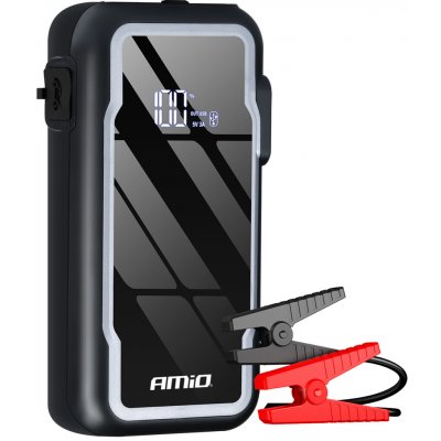 Amio Startovací zdroj a powerbanka 3in1 12V 12000 mAh 1600A – Hledejceny.cz