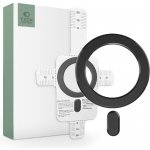 Tech-Protect Magnetická nálepka pro MagSafe nabíjení - Tech-Protect, Magmat Magnetic Ring Black – Zboží Živě