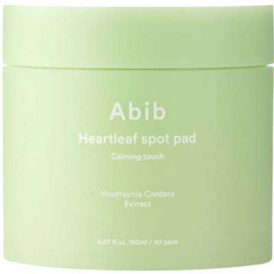 Abib Heartleaf Spot Pad Calming Touch zklidňující pleťové tampony 80 ks – Hledejceny.cz