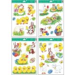 Okenní folie tradiční velikonoční motivy 37x26cm – Hledejceny.cz