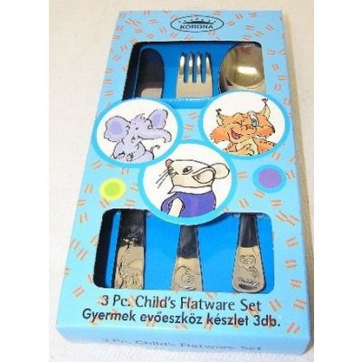 Korona Dětský příbor 3dilný zvířátka – Zboží Mobilmania