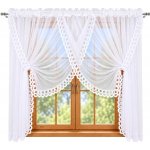 Fliying Hotová kusová záclona LG162-160, 400x160 cm – Hledejceny.cz