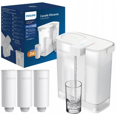 Philips AWP2980WH3/10 + filtry Micro X-Clean 3 ks bílý – Zbozi.Blesk.cz