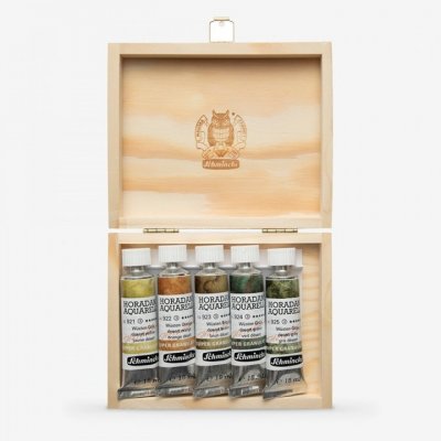 Schmincke Super Granulation Sada akvarelových barev v tubách 5x15ml Set desert – Hledejceny.cz