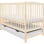 New Baby LILLY se stahovací bočnicí a šuplíkem přírodní – Zboží Dáma