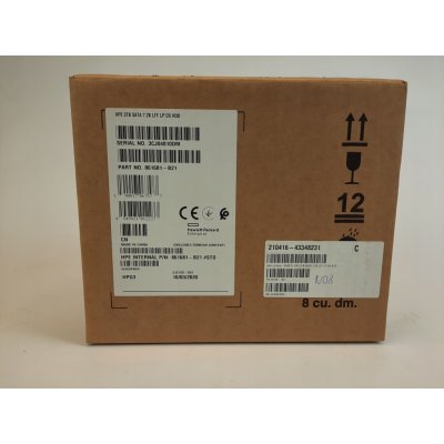 HP Enterprise 2TB, SATA, 7200rpm, 861681-B21 – Zboží Mobilmania