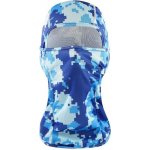 Maskáčové ninja kukly na ochranu obličeje modrá