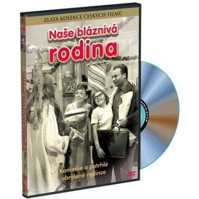 naše bláznivá rodina DVD – Hledejceny.cz