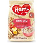 Hami Mléčná kaše se 7 obilninami jablko švestka 210 g – Zboží Dáma