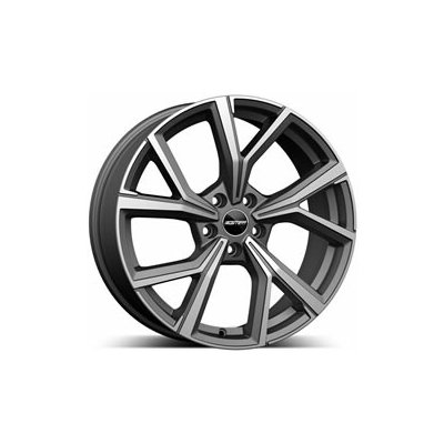 GMP MENTOR 7,5x18 5x114,3 ET35 matt anthracite diamond | Zboží Auto