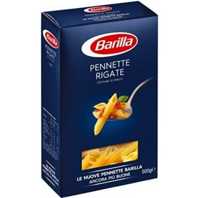 Barilla Penne Rigate Nr. 72 0,5 kg – Zbozi.Blesk.cz
