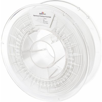 Spectrum PLA Matt, 1,75mm, 1000g, 80235, polar white – Zboží Živě