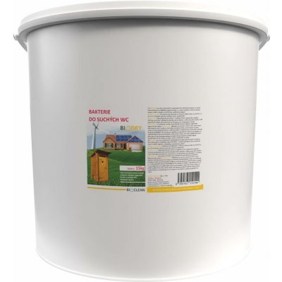 Bioclean bakterie do suchých WC Biodry 15 kg – Sleviste.cz