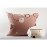 JAN peří cm flanel béžová kolečka 70x80 – Zboží Mobilmania