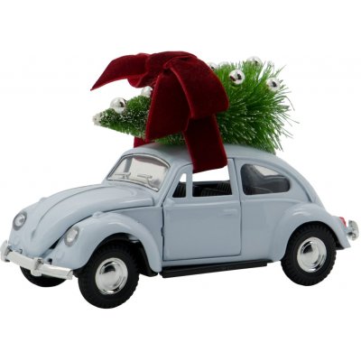 House Doctor Vánoční dekorace autíčko Xmas Car Light Blue, modrá barva, kov – Hledejceny.cz