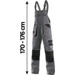 Canis CXS Montérkové kalhoty Orion Kryštof pánské laclové šedo-černé – Hledejceny.cz