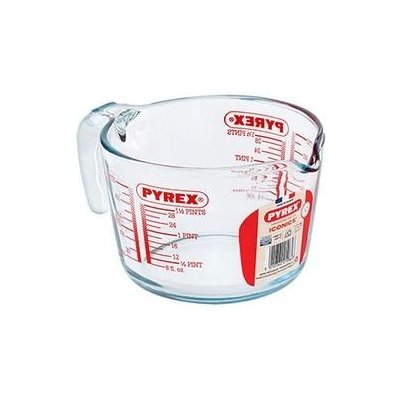 Skleněná odměrka s nálevkou Pyrex 1000ml – Zboží Mobilmania
