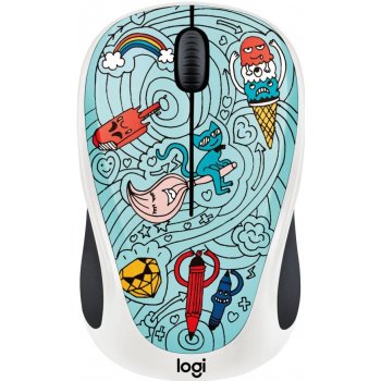 Logitech M238 Wireless Mouse Doodle Collection 910-005055