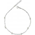 InfinitySilver Stříbrný řetízek na nohu 145103525+ – Sleviste.cz