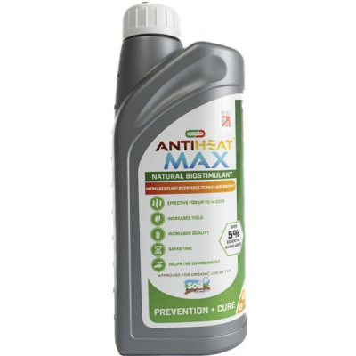 CROPAID Antiheat Max přírodní biostimulant pro odolnost rostlin vůči teplu a suchu 1 l