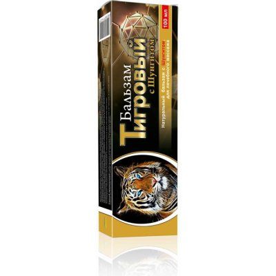 Tygří krémový balzám se šungitem 100 ml – Hledejceny.cz