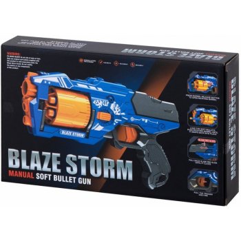 Nerf Kik dětská pistole Blaze Storm + 20 nábojů