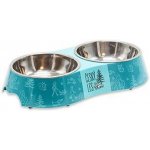 Akinu ČESKÝ LES melaminová miska s nerez vložkou M 2 x 400 ml – Zboží Dáma