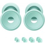 Earplugs špunty do uší s usazovacím kroužkem Tyrkysová – Zboží Dáma