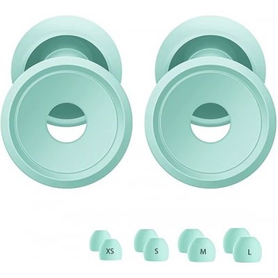 Earplugs špunty do uší s usazovacím kroužkem Tyrkysová – Zboží Dáma