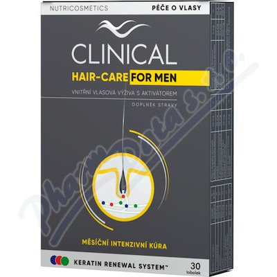 Clinical Hair-Care for MEN měsíční kúra 30 tablet