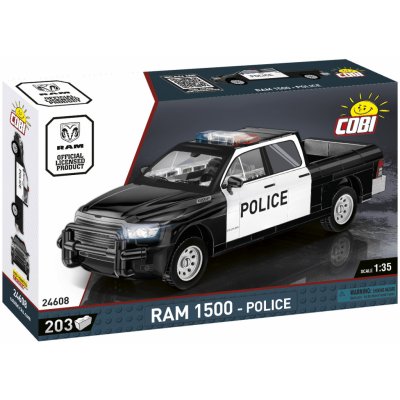 COBI 24608 RAM collection Americký automobil pick-up Police 1:35 – Zboží Dáma