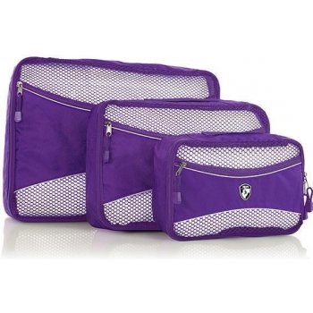 Heys Eco Packing Cube 3pc Set II Purple