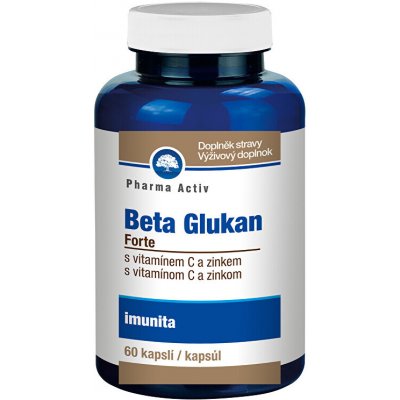 Pharma Activ Beta Glukan Forte, 60 kapslí – Hledejceny.cz
