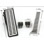 PROTEC RS sportovní pedály VW EOS 2005–2015 manuální – Sleviste.cz