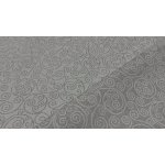 Bytema vánoční ubrusy a šály Ornament Silver 45x138 cm