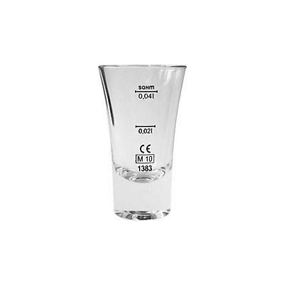 Borgonovo Skleněná odměrka 2 / 4 cl s cejchem CE – Zboží Mobilmania