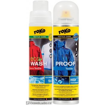 TOKO Duo-Pack Textille Proof & Eco Textile Wash 2 x 250 ml