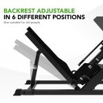 TUNTURI Leg Press/Hack Squat LP60 – Zboží Mobilmania