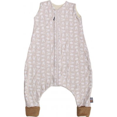 Kaarsgaren Merino spací pytel zajíc béžový s nožičkami – Sleviste.cz