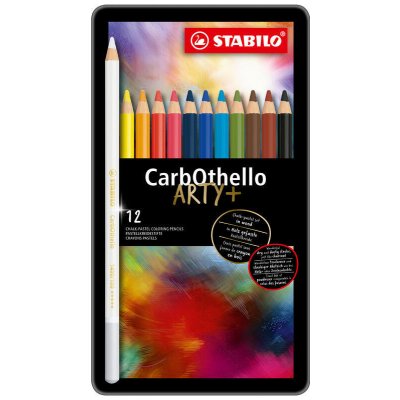 STABILO Pastely CarbOthello/12ks plech – Zboží Dáma