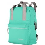 Travelite Basics Canvas Backpack TRAVELITE-96319-80 Green 11 l – Zboží Dáma